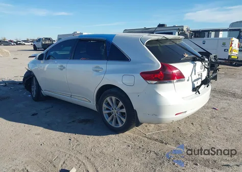 2013 Toyota Venza Le z USA, uszkodzony, nr VIN 4T3ZA3BB0DU079899